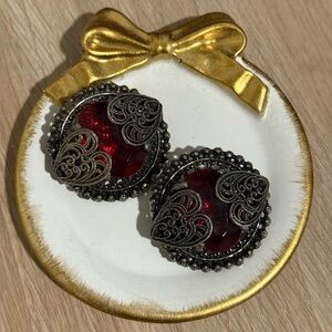 Two Gothic Style Brooches